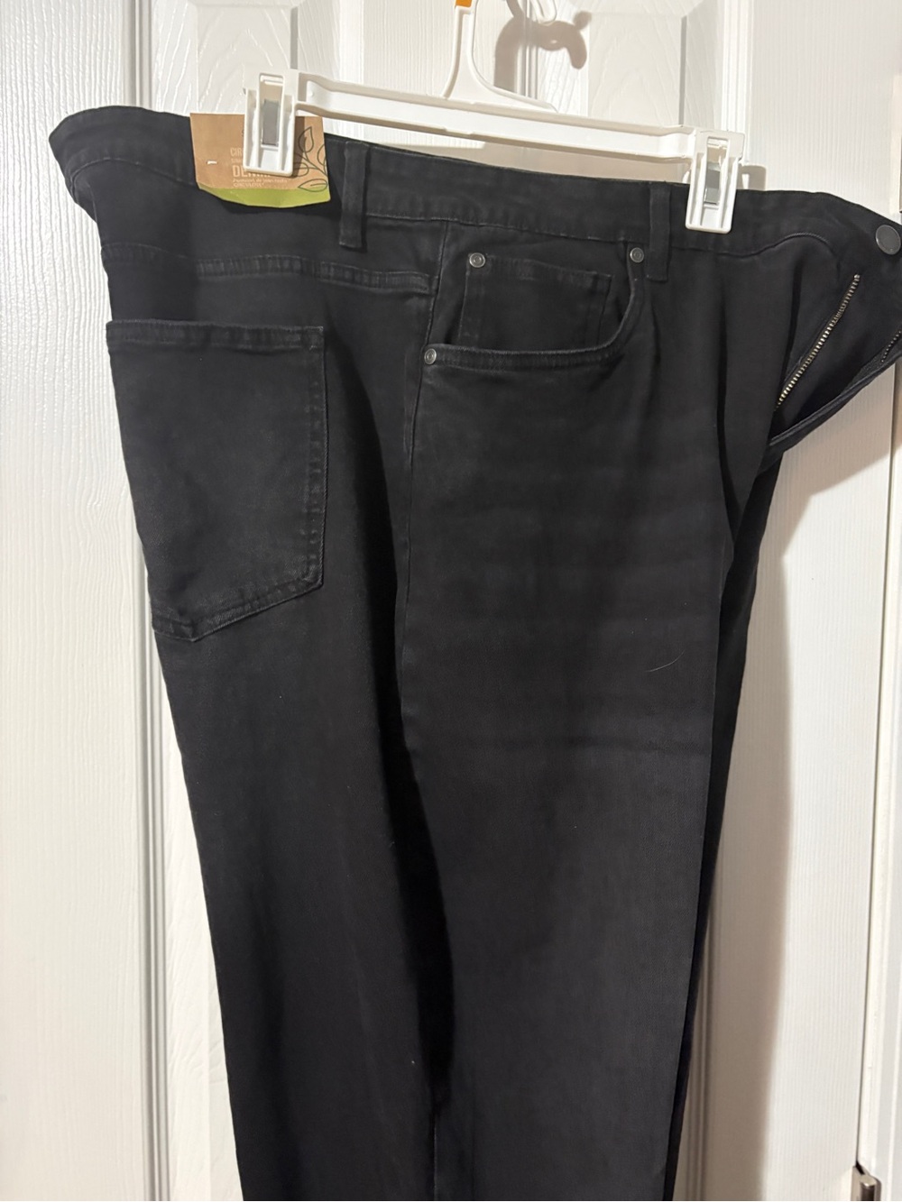 Serra Black High-Rise Straight Leg Jeans with Tag sz XL - Picture 7 of 10